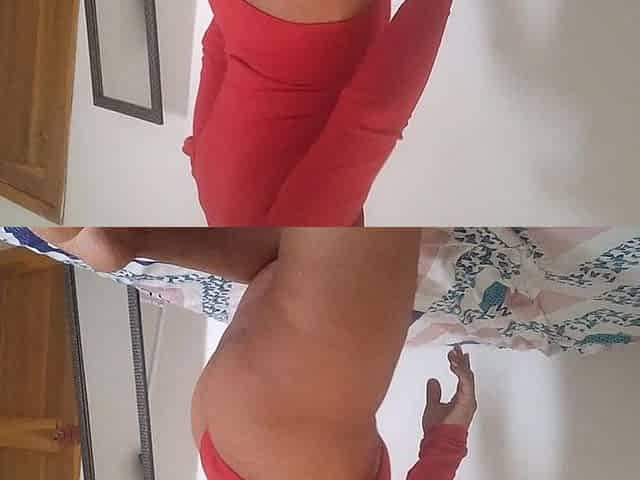 My Sexy Brunette in Her Bedroom Gets Hot Moving Her Ass and Pussy Sucks