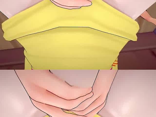 Futanari Yamato and Kiku from One Piece hunk taker POV