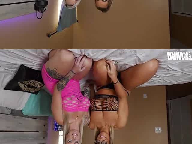 Paris Knight Chokes Alex Priest Whilst Riding Mans Hard Knob