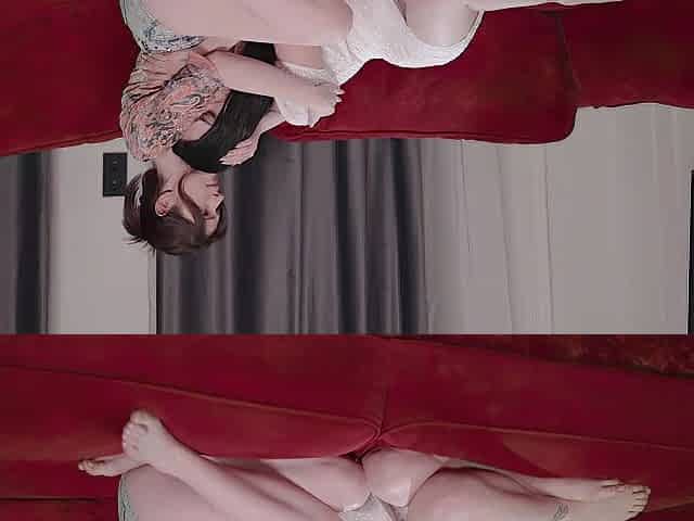 Any Breakup Can Be Healed By Lesbo Love. 4K HD Tim Team