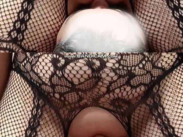 The Asian Wife Pleased Her Husband Again. She Fucked Him in the Mouth and Spread Her Legs