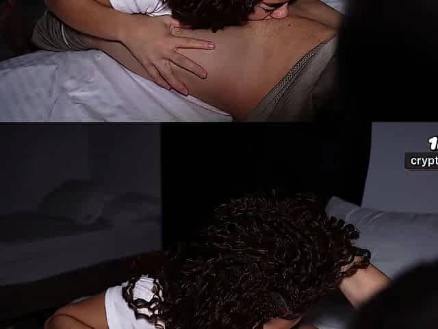 Small Colombian bitch banged by a massive jock!