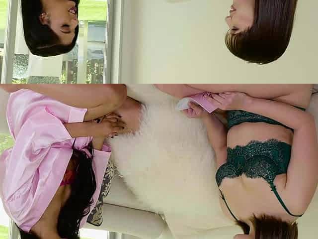Fruity teens mind-blowing lesbian video
