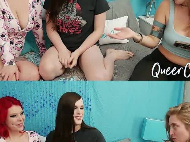 QueerCrush interview with Roxxie Moth and Taylor Nicole