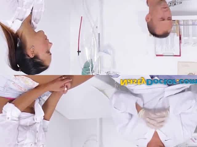 Big Booty Babe Getting Banged Hard By Her Doctor