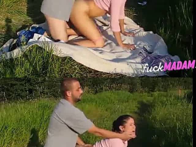 Amateur Couple's Outdoor Orgasm