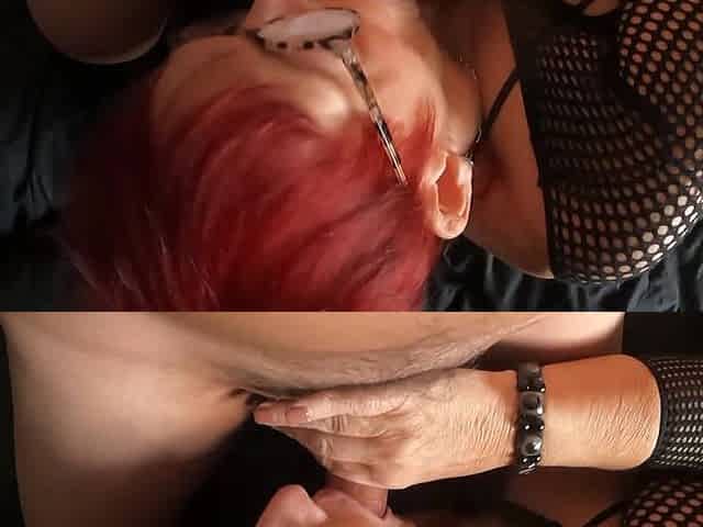 Maid Takes a Break From Cleaning to Swallow a Massive Load