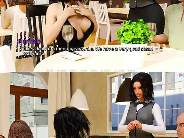 Anna - Exciting Affection by Deepsleep Games - Restaurant Toilet Sex While Hubby Hits on the Waitress 16