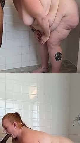 Bts with BBW Julie Ginger