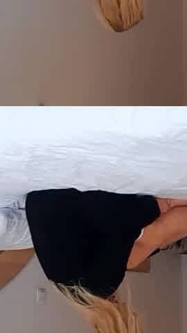 Amateur Blonde Mature Wife Enjoys Sex in Between