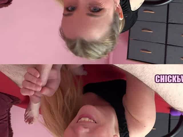 ChickPass - Logan gets a blowjob from Buttslut Billie