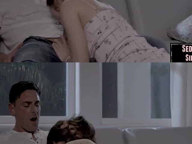 Naughty horny cute babe get pussyfucked