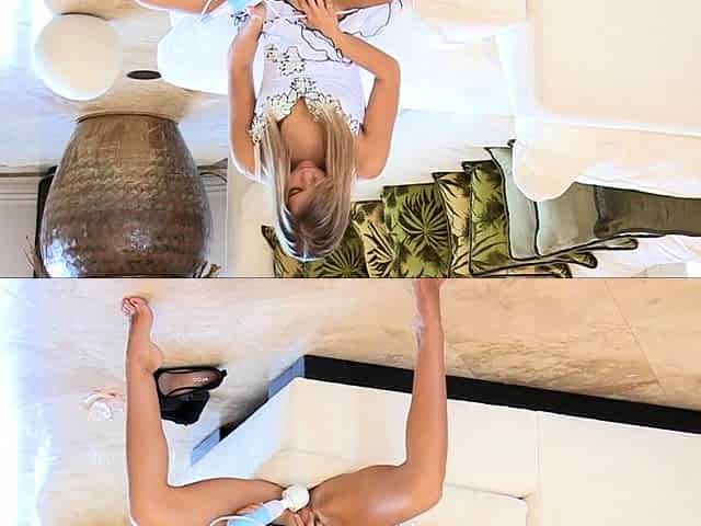 Cute Blonde Teen Solo Orgasm