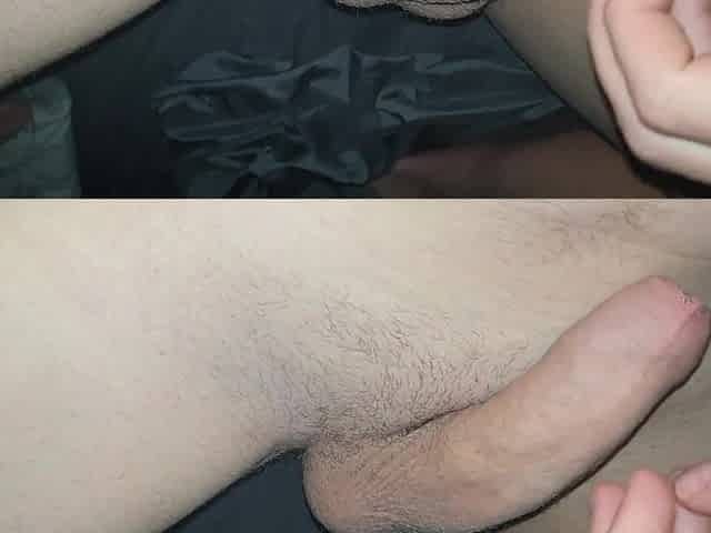 ASTOUNDING RAMROD DISCHARGES THICK LOAD OF CUM WANKING SOLO IN COUCH AFTER WAKING!