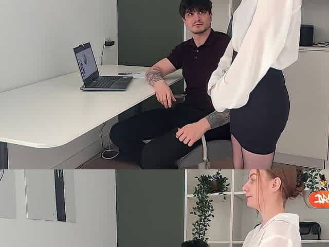The Boss Banged the Redhead Secretary in his Office