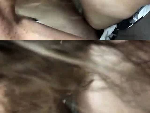 Girl's Ass Takes a Cumshot in Doggy Style
