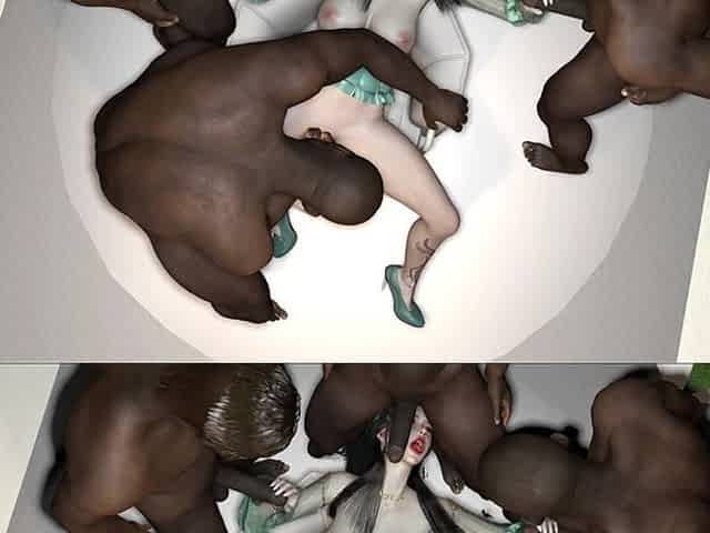 Gangbang Goddess of the Bigboob Rebellion - 3D Animation