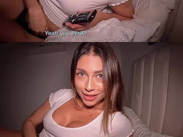 I SEDUCED MY STEPBRO TO GET A CREAMPIE - BEAUTIFUL COLOMBIAN MODEL