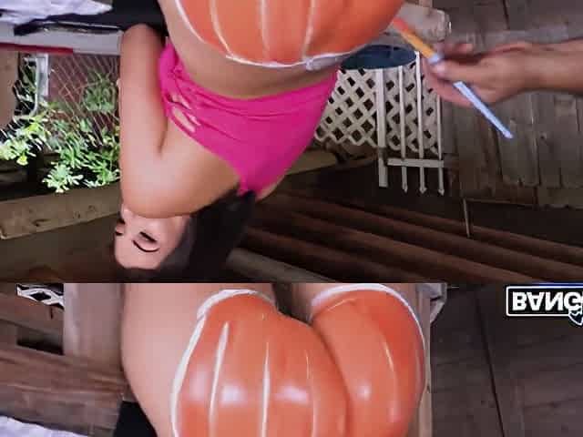 Rose Monroe, Valentina Jewels - Pumpkin Booty Patch In Hd Part 1