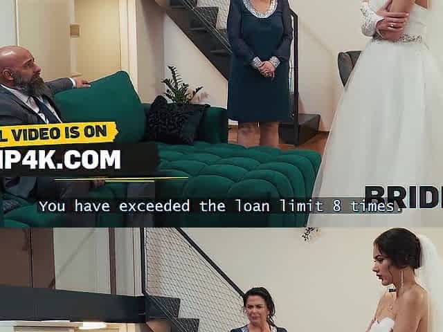BRIDE4K. This bride's natural body turned everybody on