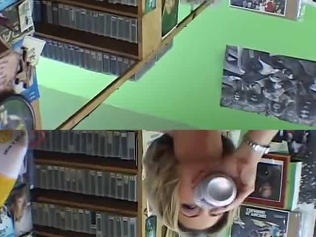Hot Teen 18+ Fucks Ugly Porn Shop Strangers With Riley Brooks