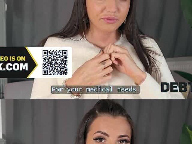 DEBT4k. Sloppy oral-sex and fascinating vagina for debt