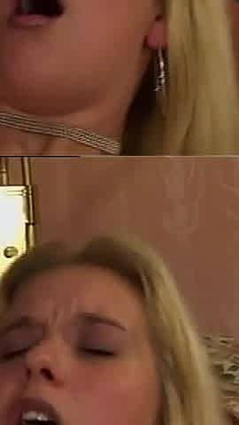 Young Blonde with Perfect Ass Gets Her Fifa Rocked by Big Cock