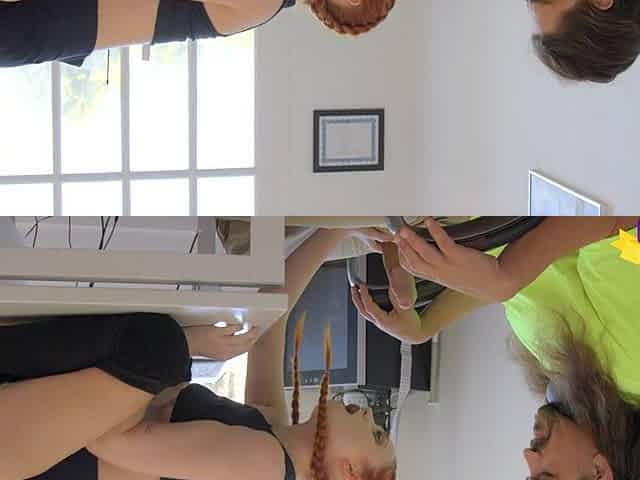 Feisty Redhead VolleyBall Player Scarlet Skies Rides Coaches Balls for Team Position- S1:E1