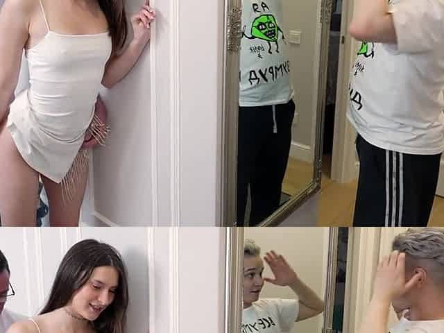 Cheating with Dad!? Stepson's Wife Fucked into ass by Stepdad!