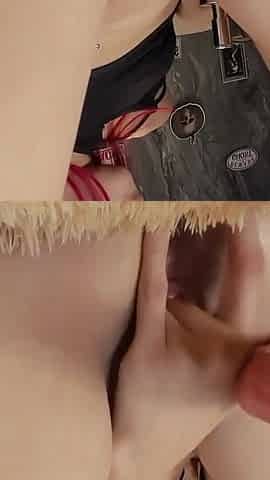 Pussy Dildo with Anime Cosplay