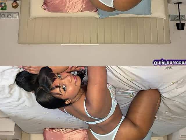 Great large concupiscent titties and cum between my bazookas