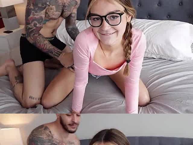 Sexually excited teen gf desires to feel 2 cocks fill her up - Della Cate