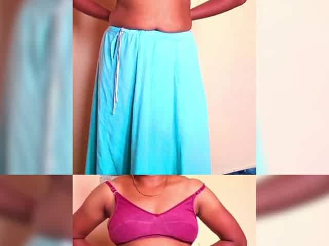 Ammu Dress Change Nighty to Saree Big Tits Ammus Boobs Show