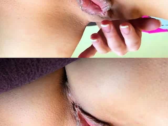 Real Pulsating Orgasm - Close Up With Perfect Pink Pussy