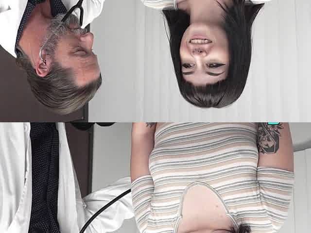 Two hot nurses in a steamy threesome with a doctor