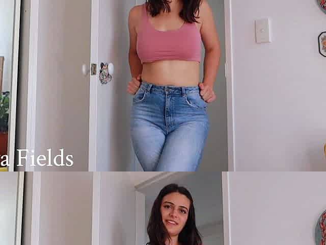 Hottest brunette solo webcam masturbation 2