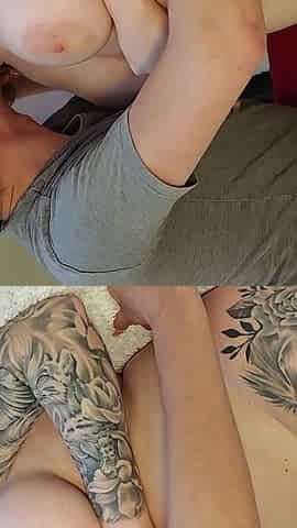 Stepmom Arranges a Busty Girl for Her Stepson and Shows Him How to Bring Her to Orgasm.