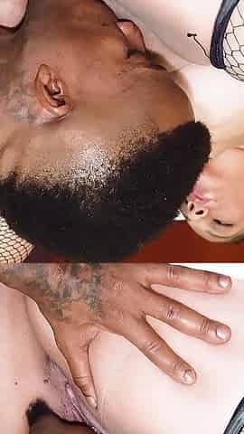 Redbone Takes Black Dick in Her Ass