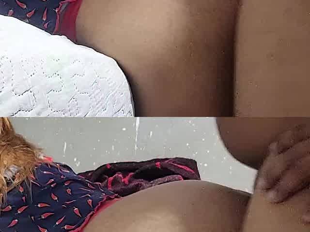 A real amateur homemade anal movie, the crown's little booty was blown away.
