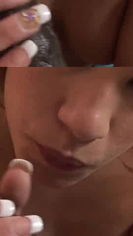 Holly Holmes is a teen who gets interracial black cock fuck for cum