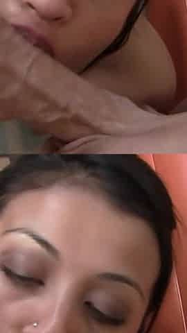 Mature Slut Swallows Dripping Cum After Intense Fingering