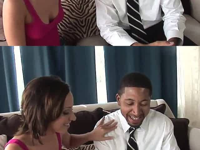 Jada Stevens Puts Out For Her Ebony Step Daddy SQF