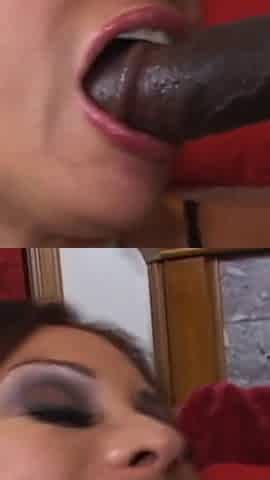 Hairy brunette MILF anally fucked hard from BBC dude