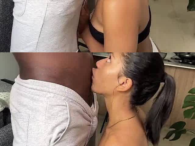 I bang my stepbrother to let me suck his BBC -amateur pair- nysdel