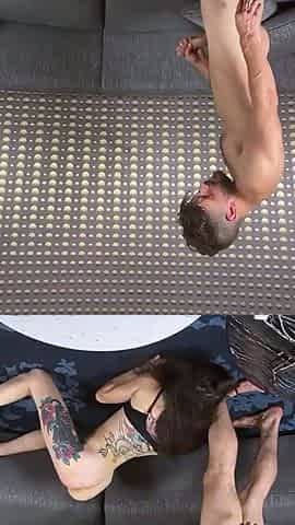 Amateur MILF blowjob cumshot