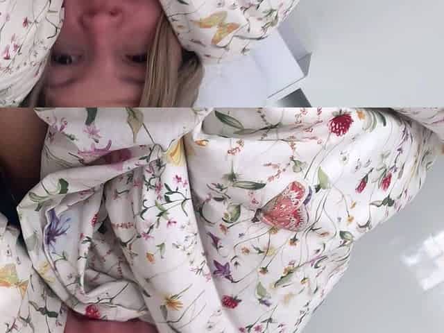 Blonde teen solo stripdance