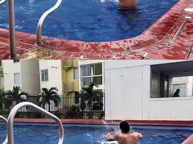 Neighbour, what are u doing here? Are u mad? My spouse could arrive at any pont of time. jizz flow- creampie.