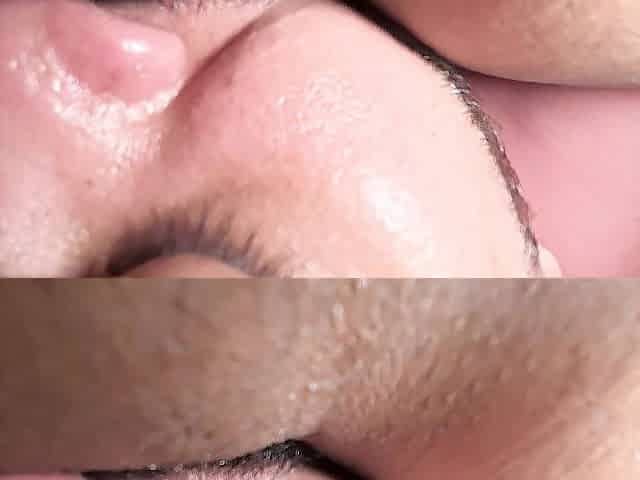 My favourite fan eats my twat intensely, this guy made me cum several times with his tongue