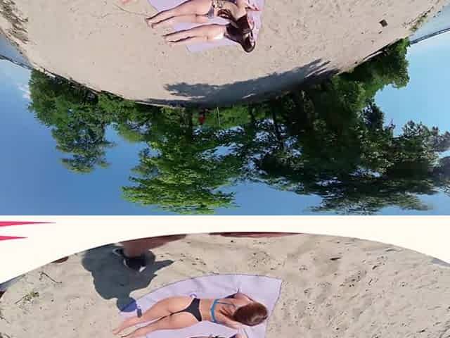 Oiled Booties on the Beach - VRQueens