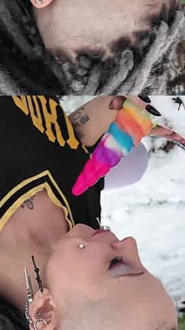 Fucking the Snowman!